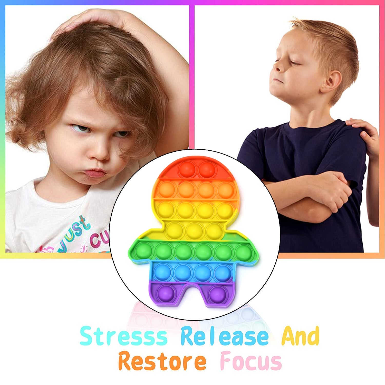 4477 Human Pop It Fidget Push Pop Bubble Fidget Sensory Silicone Stress Relief Sensory Toy for Kids and Adults 4477 Human Pop It Fidget Push Pop Bubble Fidget Sensory Silicone Stress Relief Sensory Toy for Kids and Adults